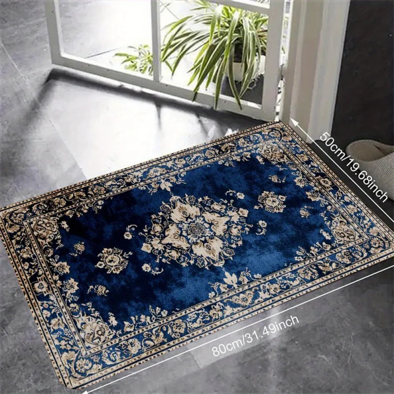 Hall Commercial Printing - VIKAMA Vintage Bohemian Blue Print Floor