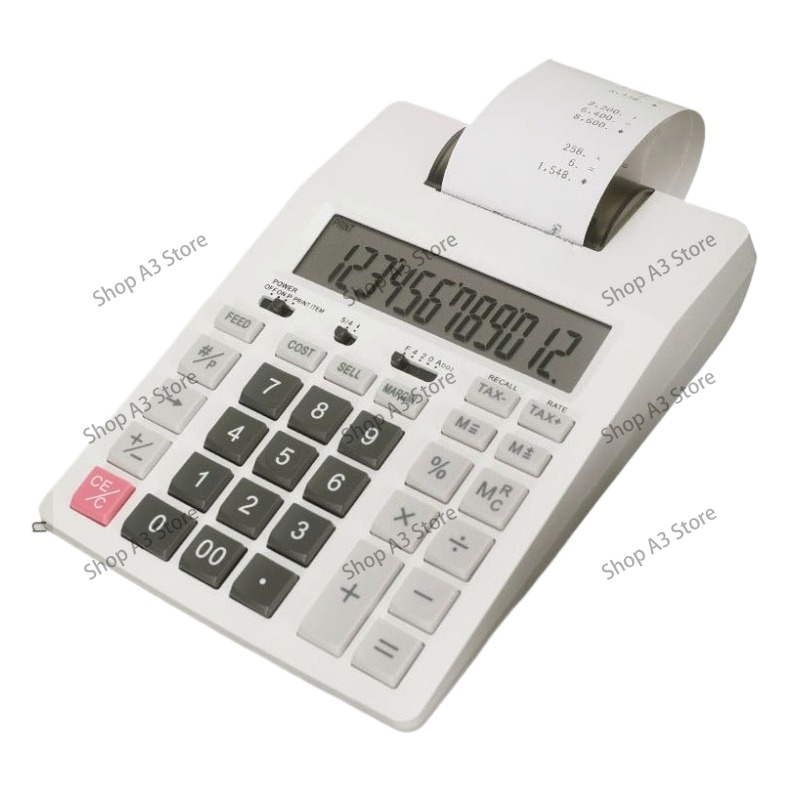Commercial Printing Calculator - Office Financial Monochrome Printing Calculator Professional