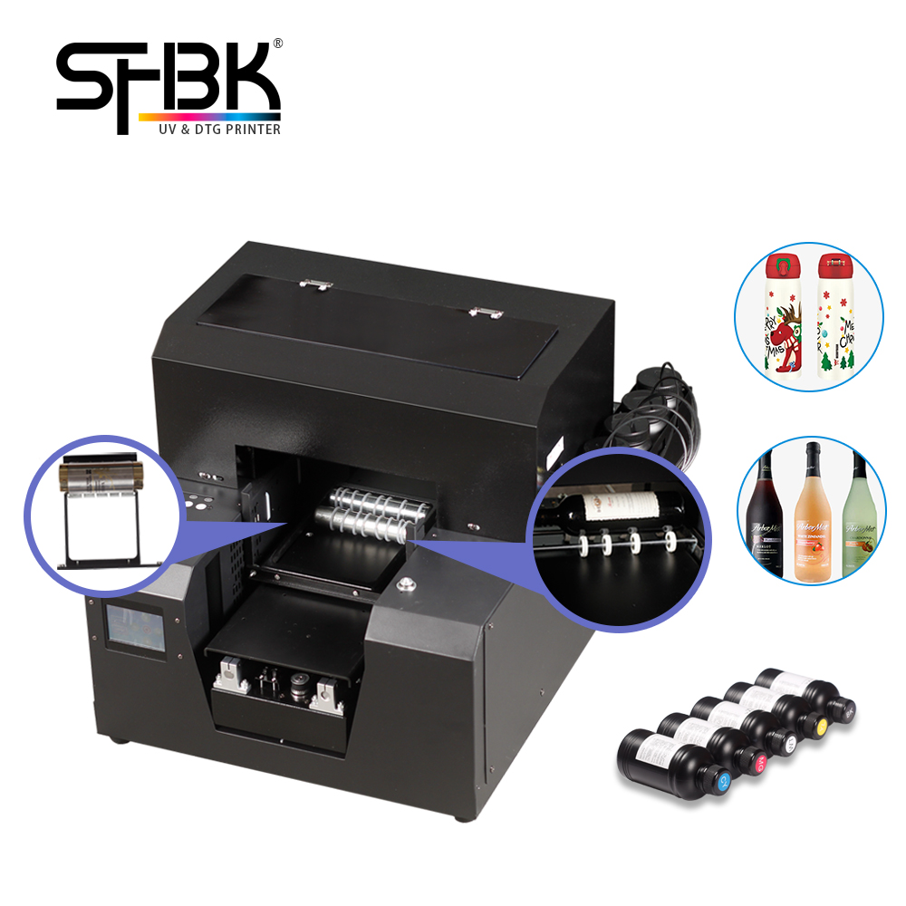 Commercial Dtf Printing - Small A4 UV printer circular object