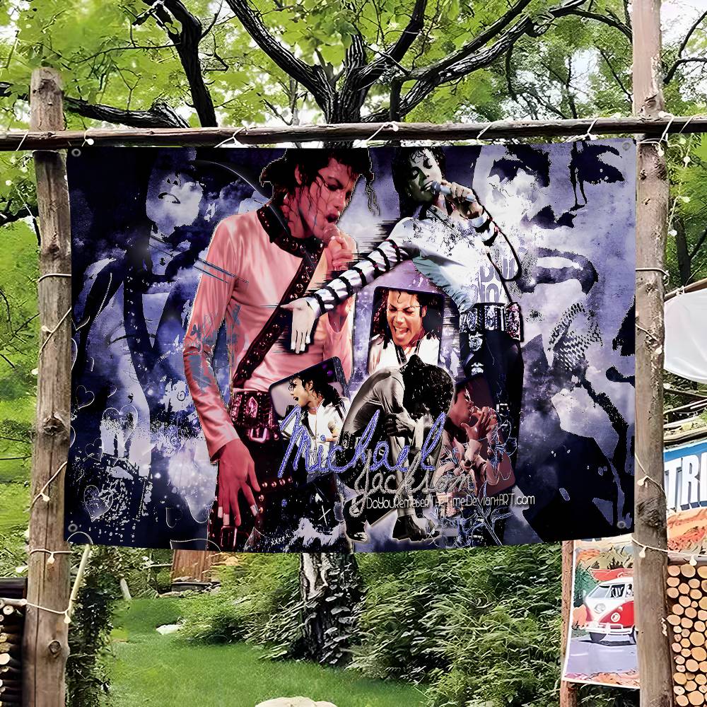 Commercial Banner Printing - Michael Jackson Singer Advanced Printing Commercial