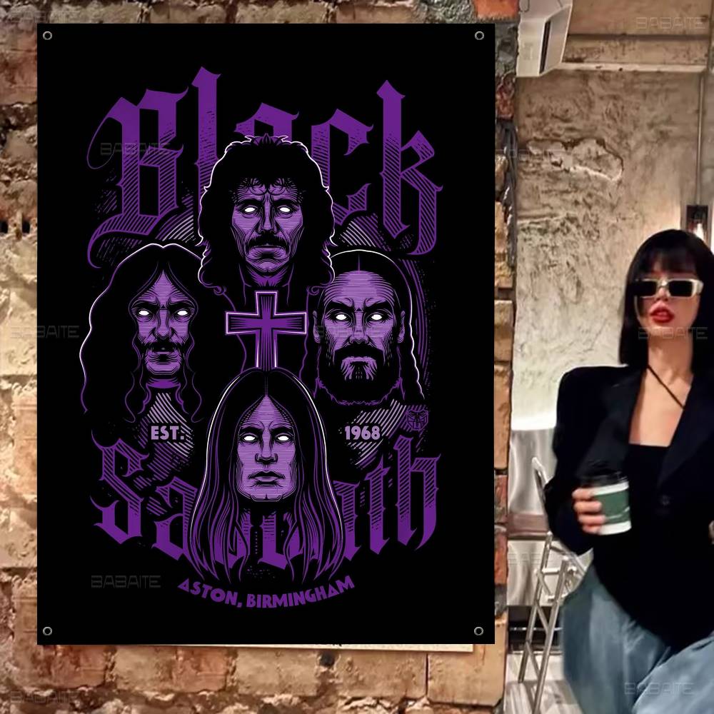 Black Sabbath Heavy Metal Adva - огляд і ціна Commercial Banner Printing