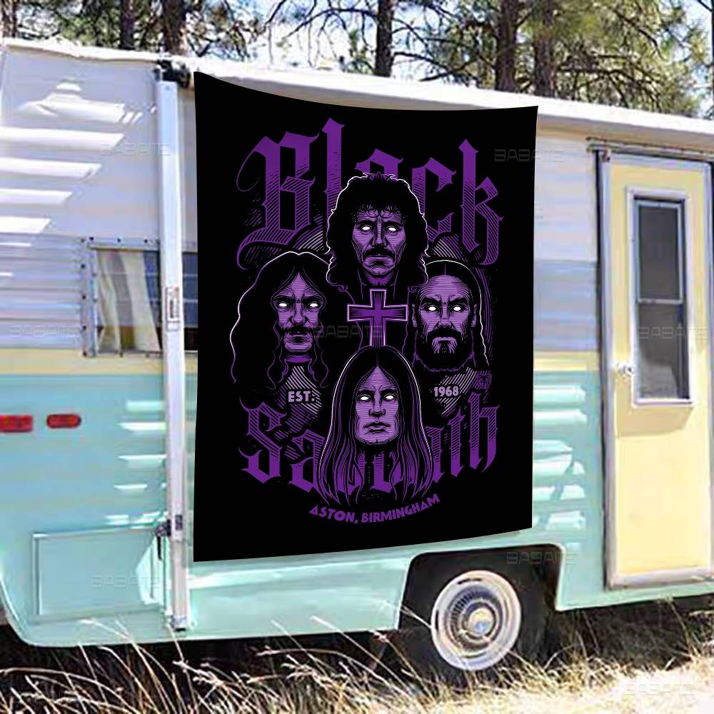 Black Sabbath Heavy Metal Adva - огляд і ціна Commercial Banner Printing