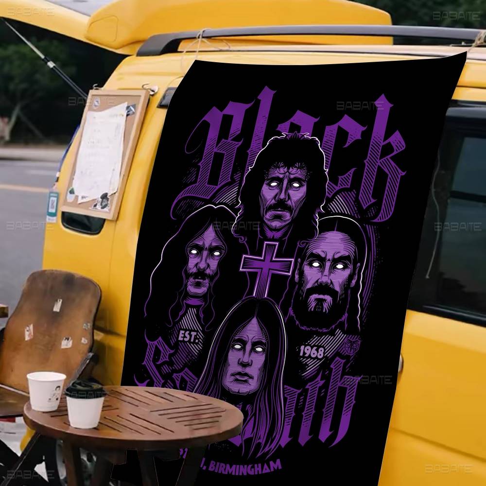 Black Sabbath Heavy Metal Adva - огляд і ціна Commercial Banner Printing