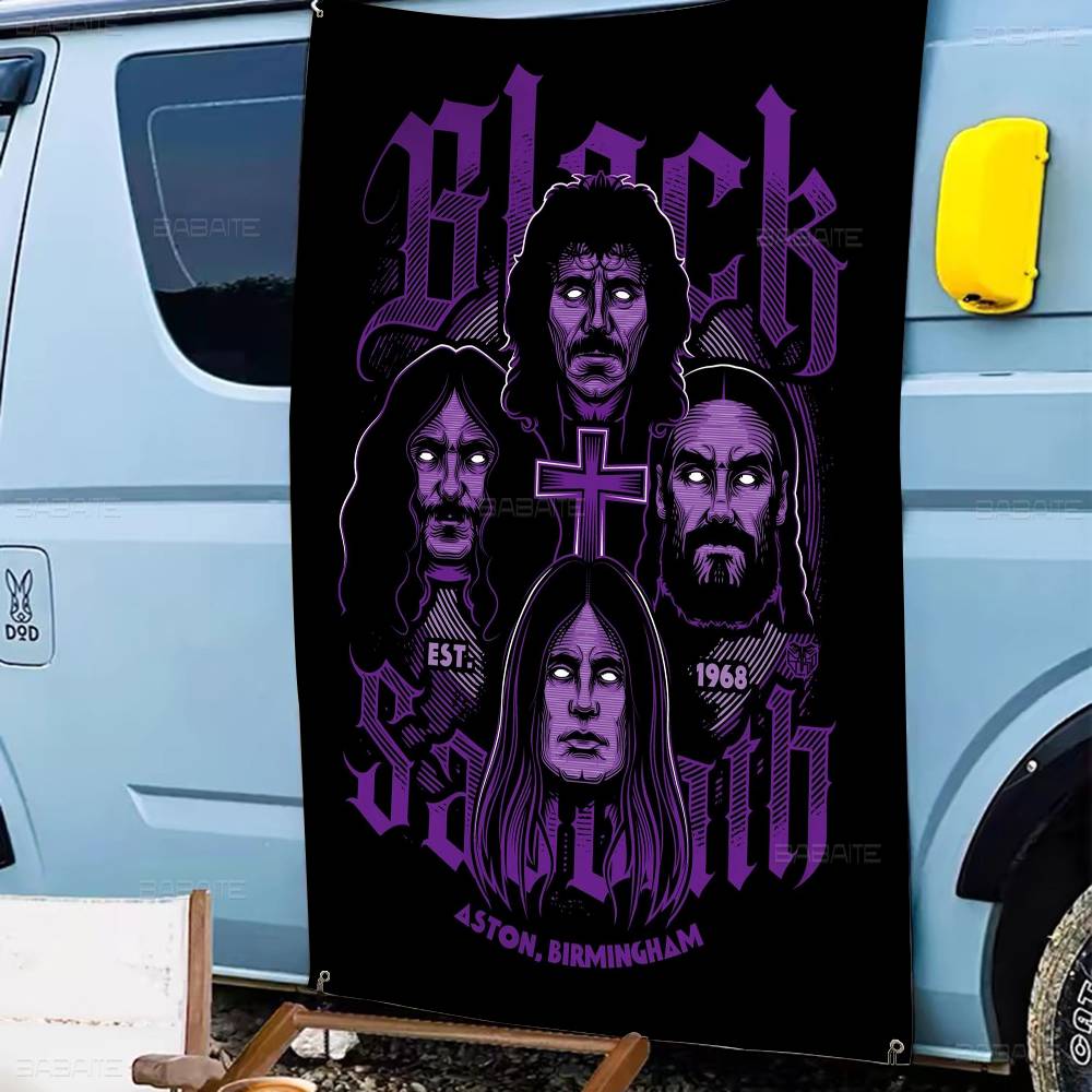 Black Sabbath Heavy Metal Adva - огляд і ціна Commercial Banner Printing