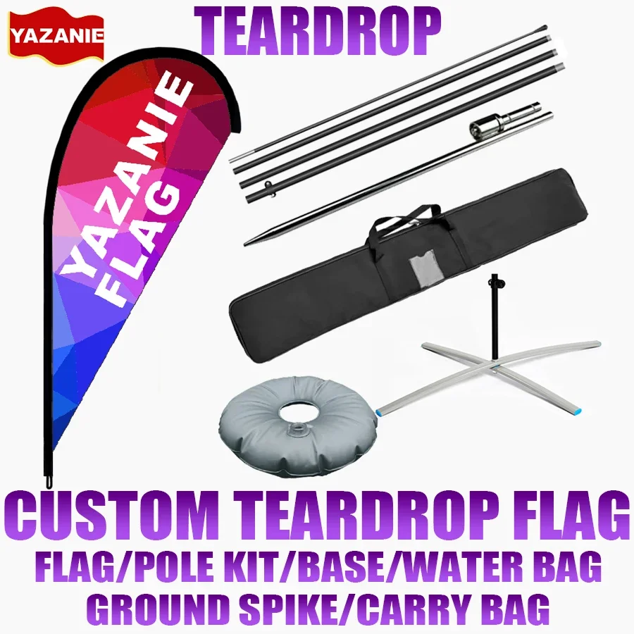 Custom Advertising Teardrop Fl - огляд і ціна Commercial Banner Printing