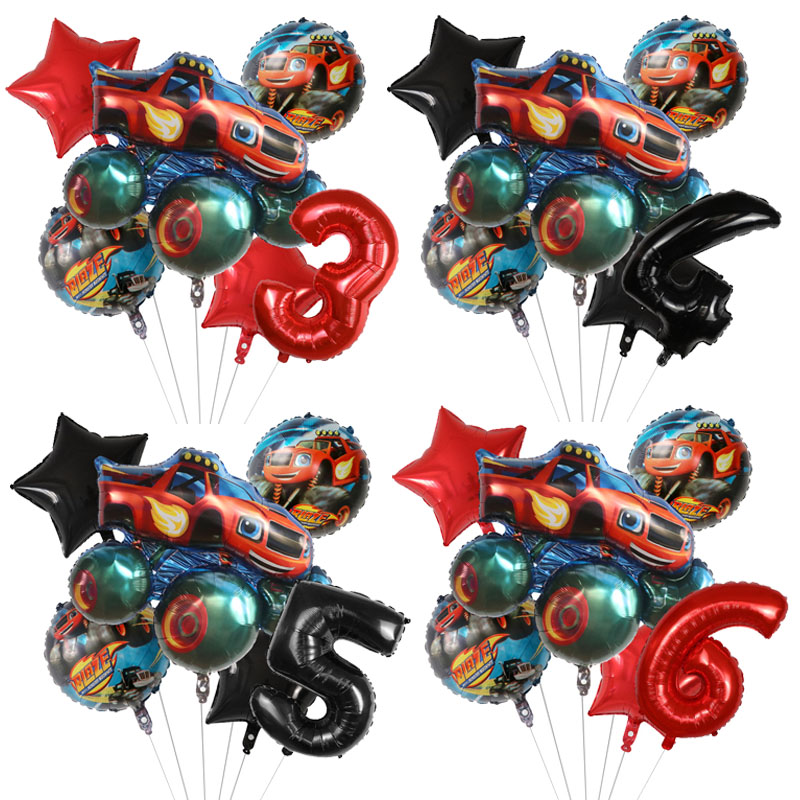 1set Blaze Monster Foil Balloo - огляд і ціна Foil Transfer Machine