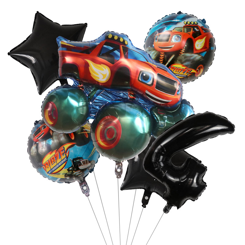 1set Blaze Monster Foil Balloo - огляд і ціна Foil Transfer Machine