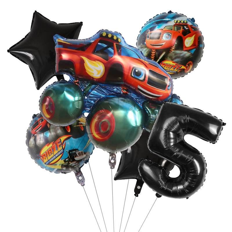 1set Blaze Monster Foil Balloo - огляд і ціна Foil Transfer Machine