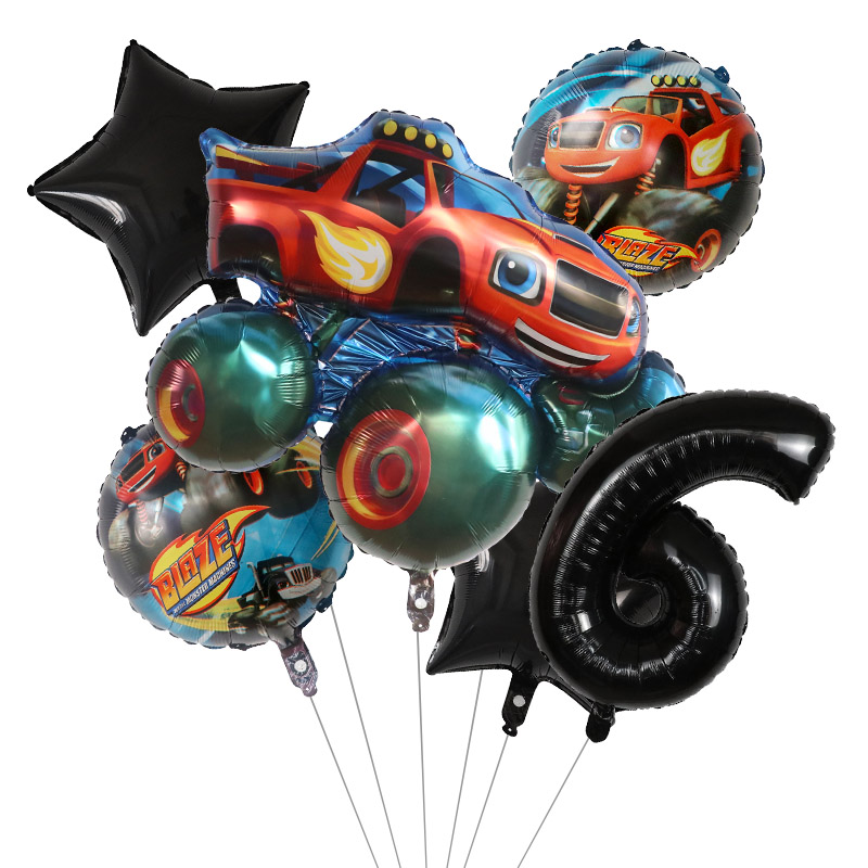1set Blaze Monster Foil Balloo - огляд і ціна Foil Transfer Machine