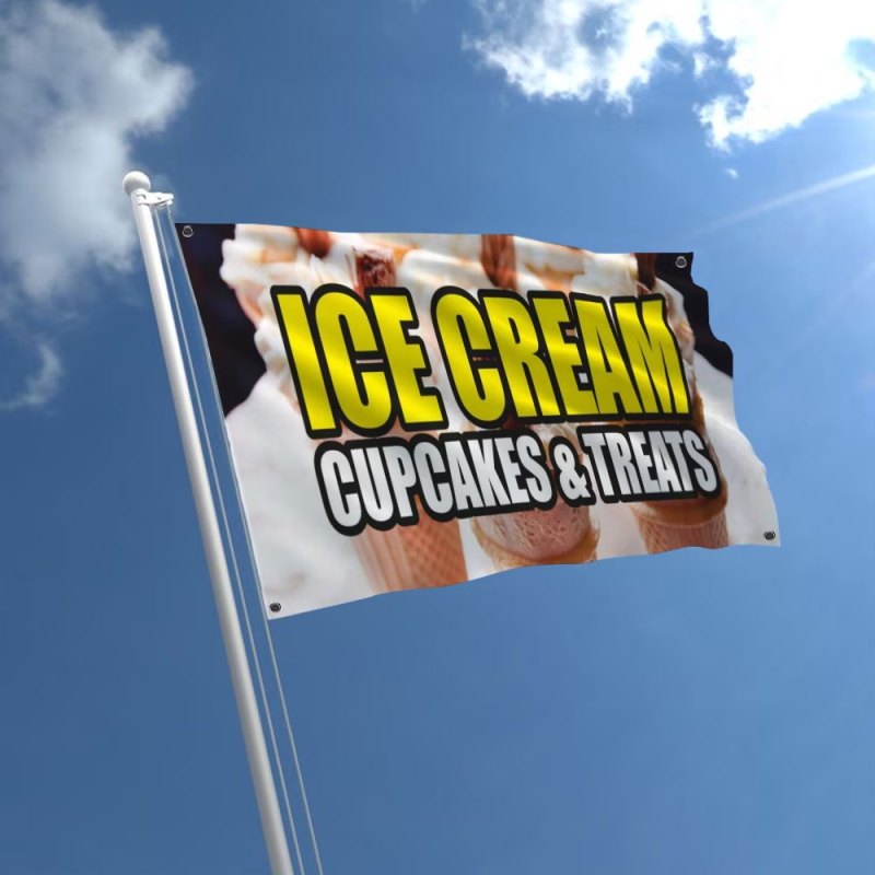 Custom Advertising Flags With  - огляд і ціна Commercial Printing Market