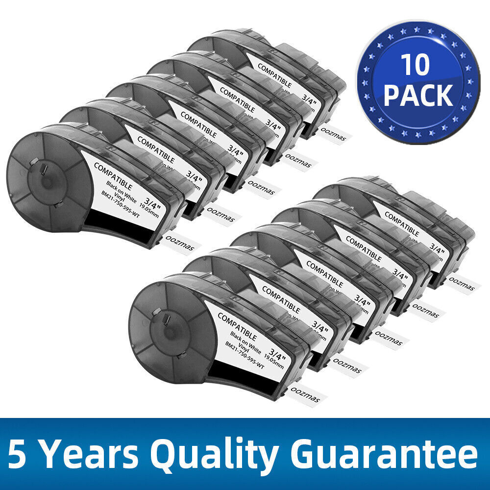 1-10PK Compatible for Brady BM - огляд і ціна Commercial Vinyl Printing