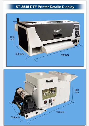 Mini Desktop DTF Printer 30cm  - огляд і ціна Commercial Printing Machine For Clothes