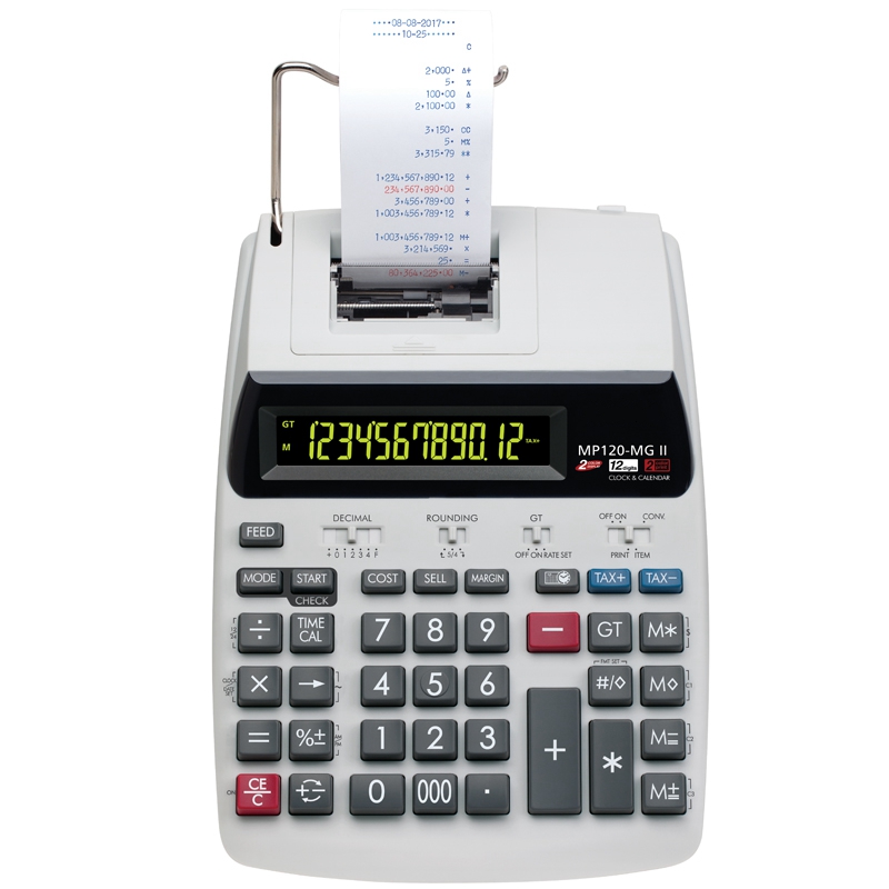 MP-120MG Business Printing Cal - огляд і ціна Commercial Printing Calculator