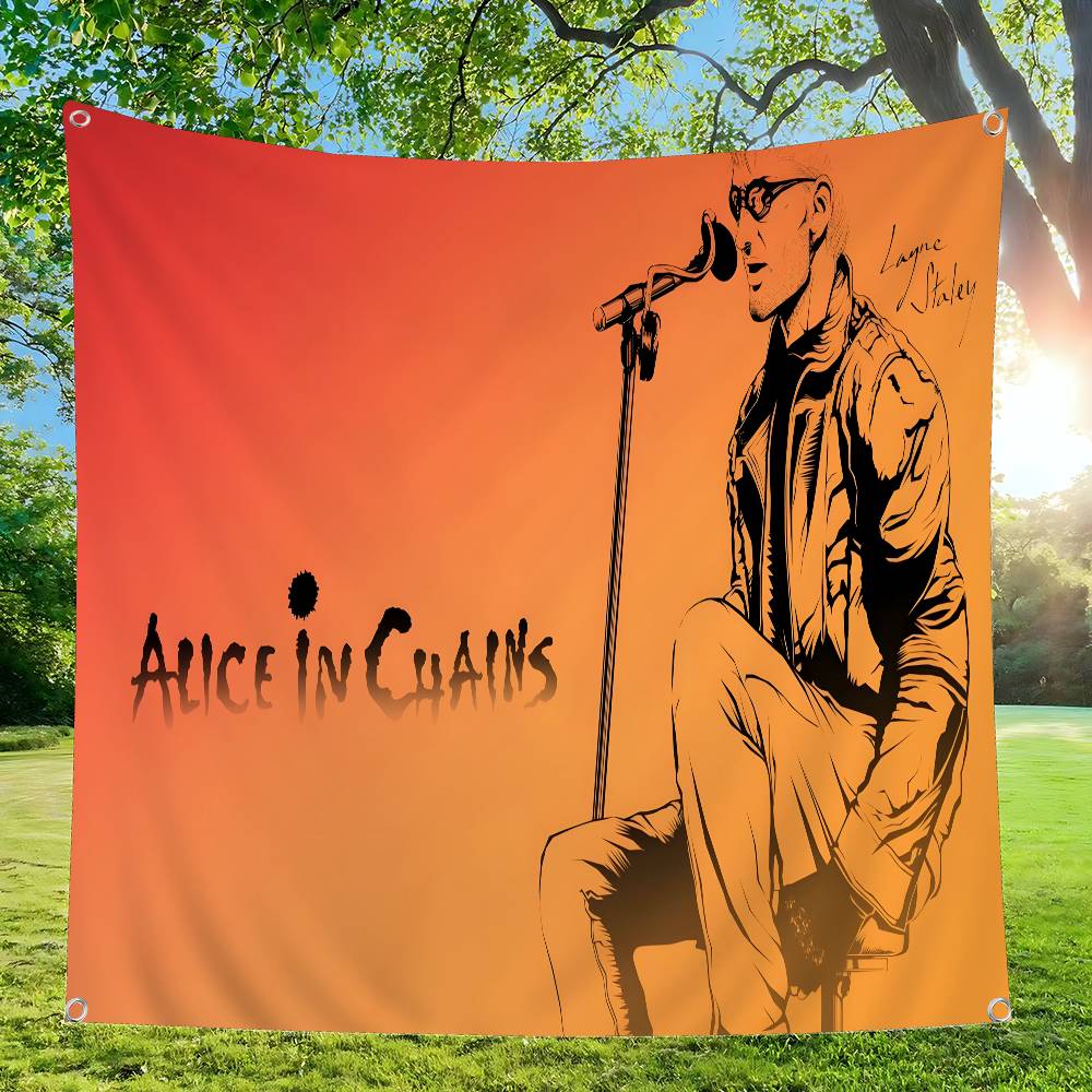 Retro Music Alice In Chains Ad - огляд і ціна Commercial Banner Printing