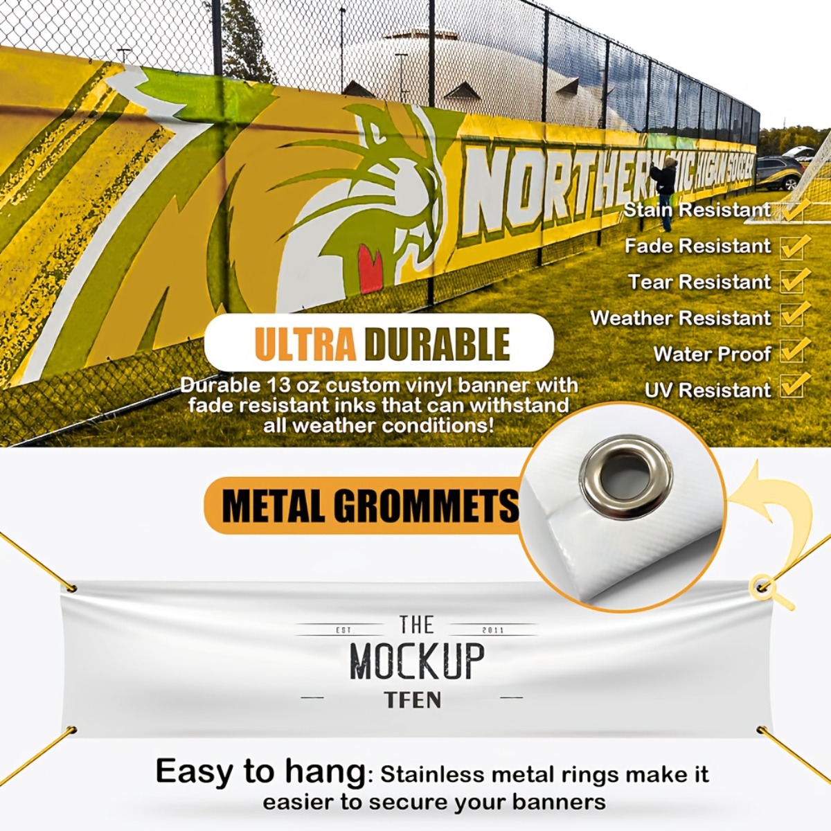 Custom Vinyl Banner Personaliz - огляд і ціна Commercial Vinyl Printing