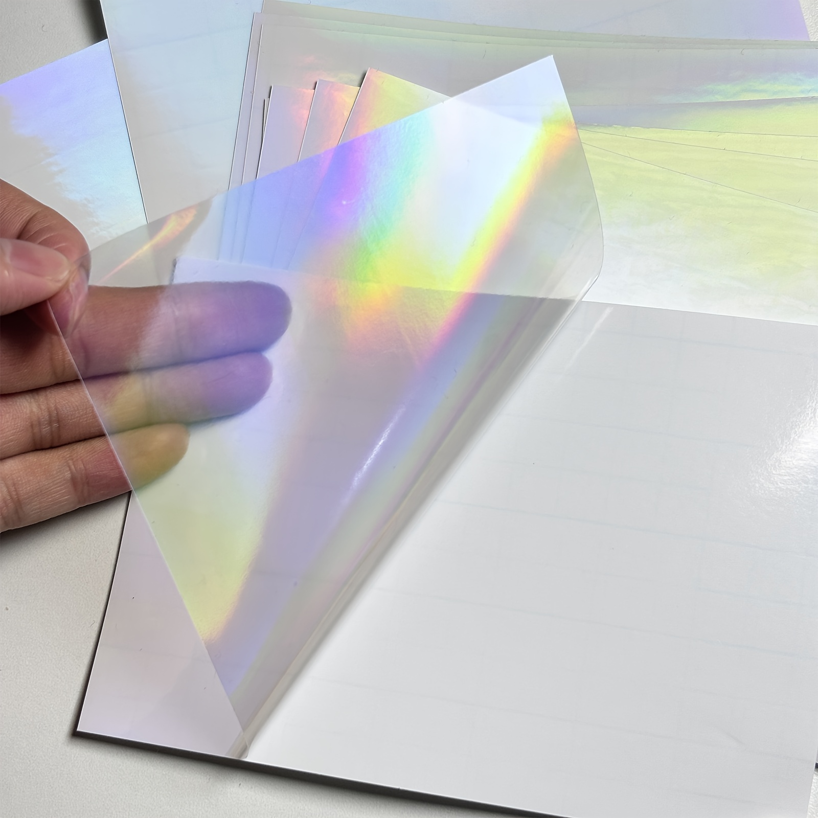 50 Sheets A6 Size Holographic  - огляд і ціна Laminator Cold Roll