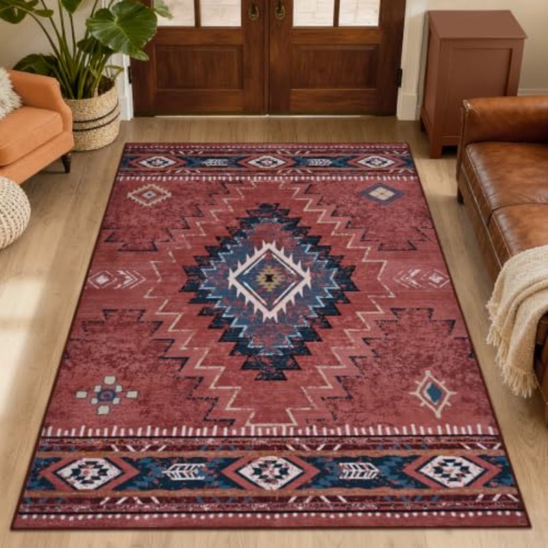 Printed Carpet Vintage Southwe - огляд і ціна Hall Commercial Printing