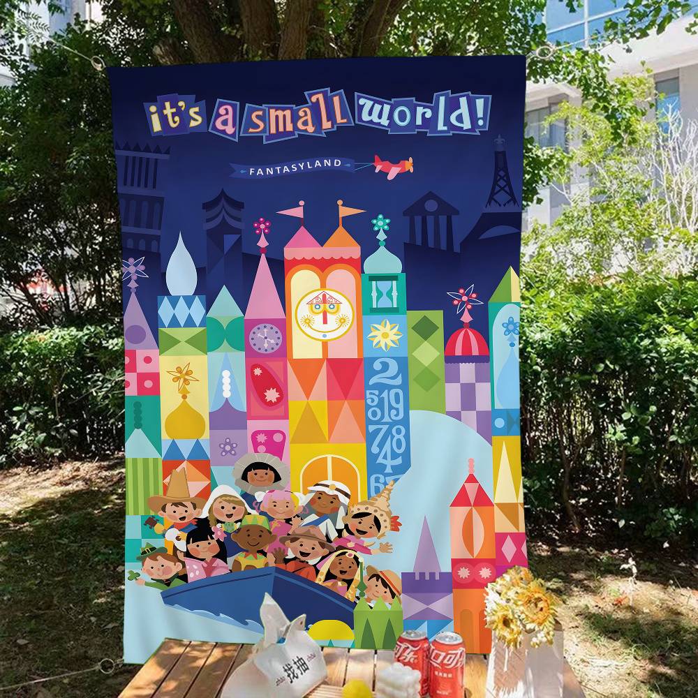 It Is A Small World Advanced P - огляд і ціна Commercial Banner Printing